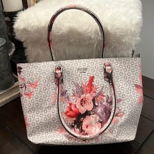 Guess floral purse